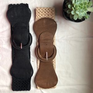 Stretchy Dress Belts